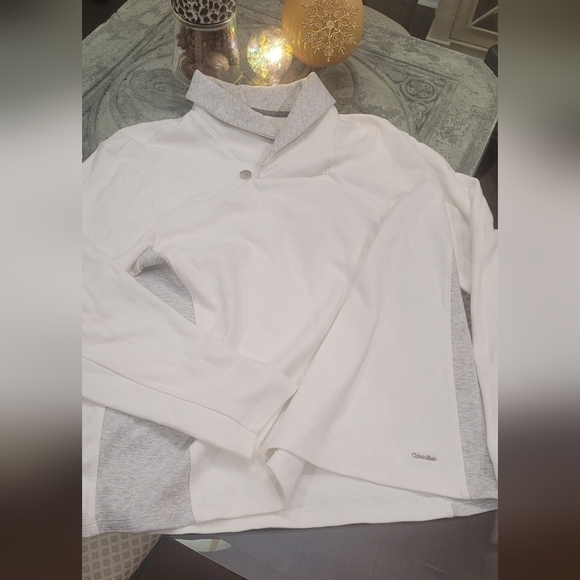 Calvin Klein MEN'S MOCK NECK New Chunky Sweater L - Picture 3 of 9